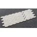 MOZAIKA BIANCO CARRARA LONG HEXAGON  34 X 29,5 DOSTĘPNA NA ZAMÓWIENIE